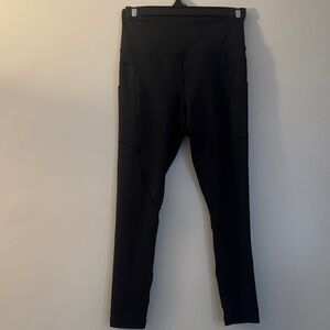 Black High-Waist Performance Leggings